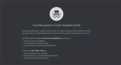 Image de navigation privée
