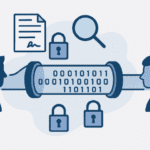 Deux interlocuteurs échangeant de manière sécurisée